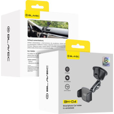 Blavec Car holder BH-04 aluminum to windshield (BH04-WSB) black