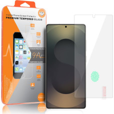 Tempered Glass Orange for SAMSUNG GALAXY S25 ULTRA (with fingerprint unlock)