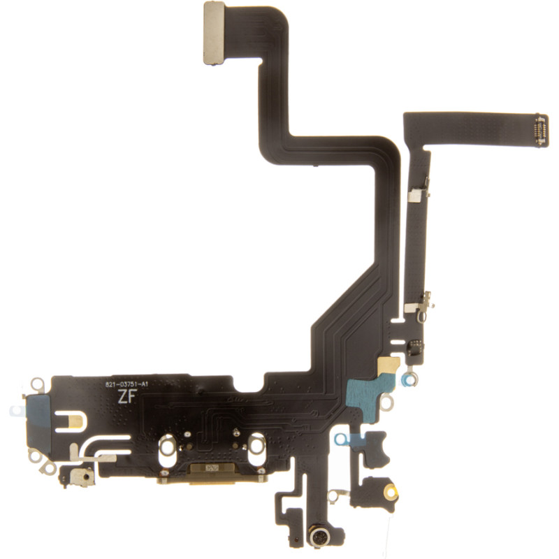 iPhone 14 Pro Flex Cable with Charging Connector Gold