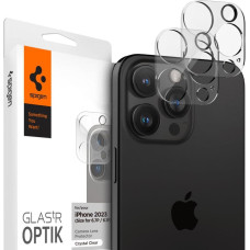 Spigen Kameras ekrāna aizsargs iPhone 14-15 Pro / Pro Max caurspīdīgs SET no 2