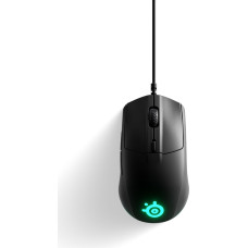 SteelSeries Rival 3 Gaming Mouse  Wired  Black