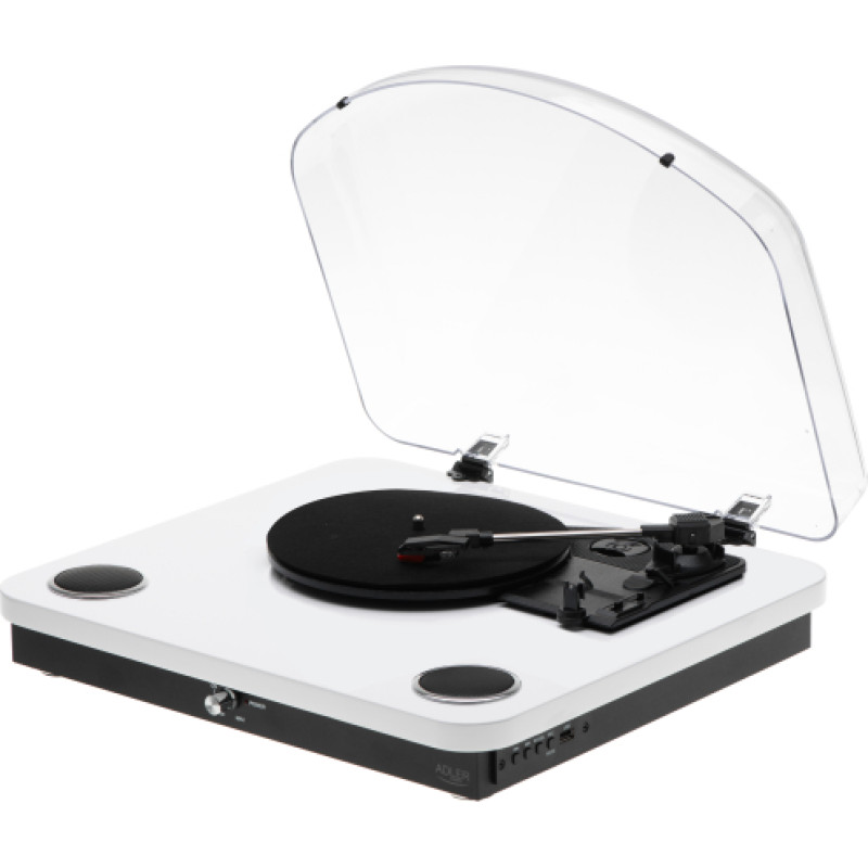 Adler AD 1914W Vinilplašu atskaņotājs ar USB |Bluetooth |USB ierakstīšanas funkciju