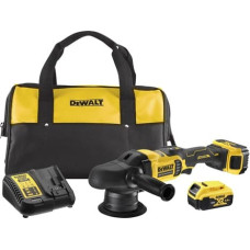 Dewalt-Maszyny bezvadu rotējošais-ekscentriskais pulētājs 125 mm, 18 V XR 2x5,0 Ah DEWALT [DCM848P2-QW]