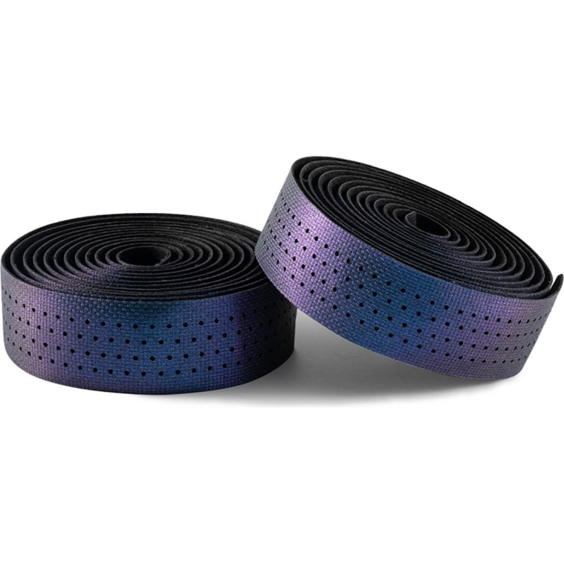 Rockbros Handlebar Tape Perforated Silicone with Chameleon Effect - Purple