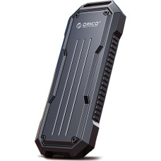 Orico OXS2C3-G2 M.2 NVMe/SATA SSD USB-C pastiprināts taktiskā diska nodalījums — pelēks