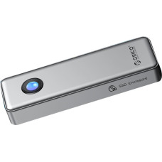 Orico OUM2-G20 M.2 NVME USB-C 20Gb/s diska korpuss — sudraba krāsa