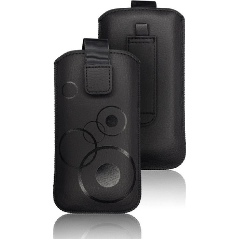 No Name Etui Deko Sam G900 S5 | M2 czarny Mic 535|Sam J5|A5 2016|G920 S6|G930 S7