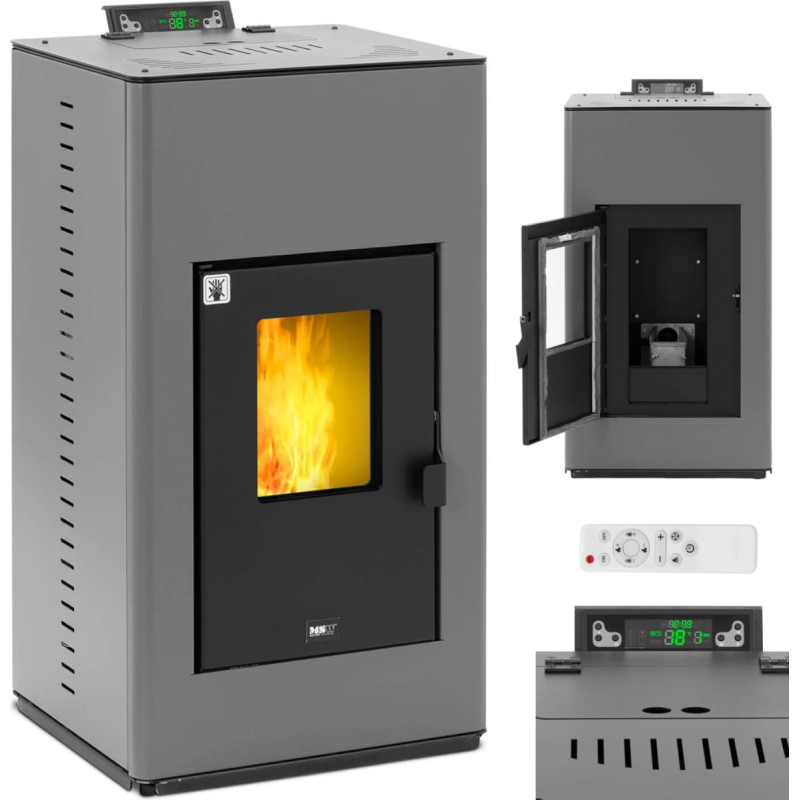 MSW Granulu krāsns ar ūdens apvalku līdz 380 m3 20000 W