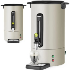 Hendi Kafijas automāts ar krānu, pilienu paplāti, 14 l, 1750 W - gaiši pelēks