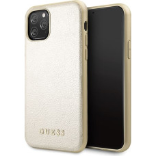 Guess GUHCN58IGLGO iPhone 11 Pro złoty|gold hard case Iridescent