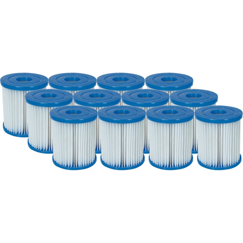 Bestway II tipa filtrs filtra sūknim - 12 gabalu komplekts 58094