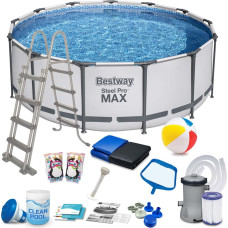 Bestway Dārza karkasa baseins 396 x 122 cm 18 collas 5618W