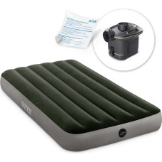 Intex Piepūšamais matracis 191x99x25 cm ar elektrisko sūkni 64777