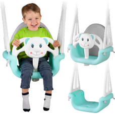 Ricokids Lācītis 3in1 Spainis Šūpoles Tirkīza