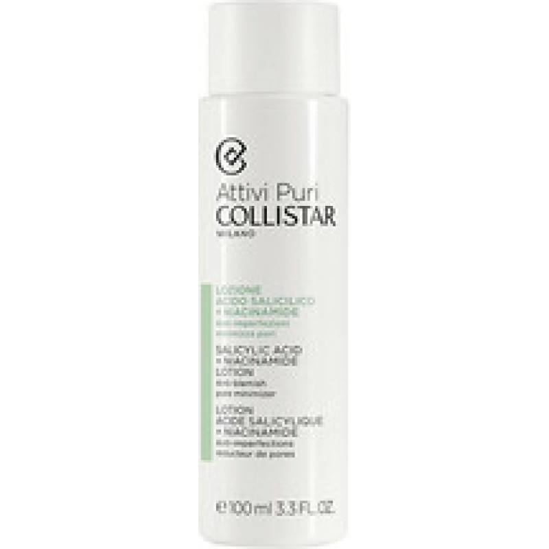 Collistar Attivi Puri Salicylic Acid + Niacinamide Lotion - Facial Tonic.