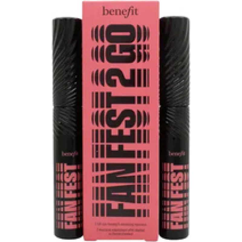 Benefit Fan Fest Fanning & Volumizing Mascara Duo - Mascara Set.