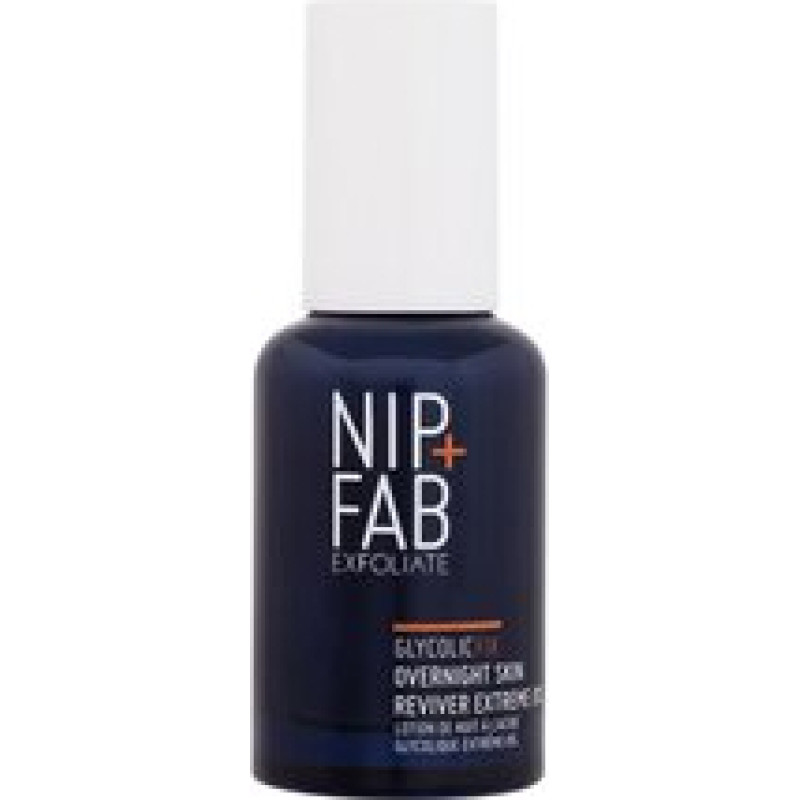 Nip + Fab Exfoliate Glycolic Fix Overnight Skin Reviver Extreme 8% - Exfoliating Night Facial Serum.