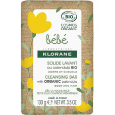 Klorane "Bébé Cleansing Bar - Gentle soap with organic calendula"