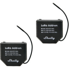 Shelly Set of 2 EU868 Relays for gen.3|4 Shelly LoRa Add-on