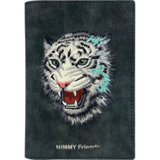 Nimmy Passport case Nimmy wallet Raptor    Tiger grey