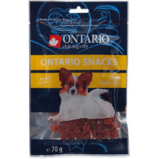 Ontario Gardums suņiem : Ontario Dog Duck Dice Small, 70gr.