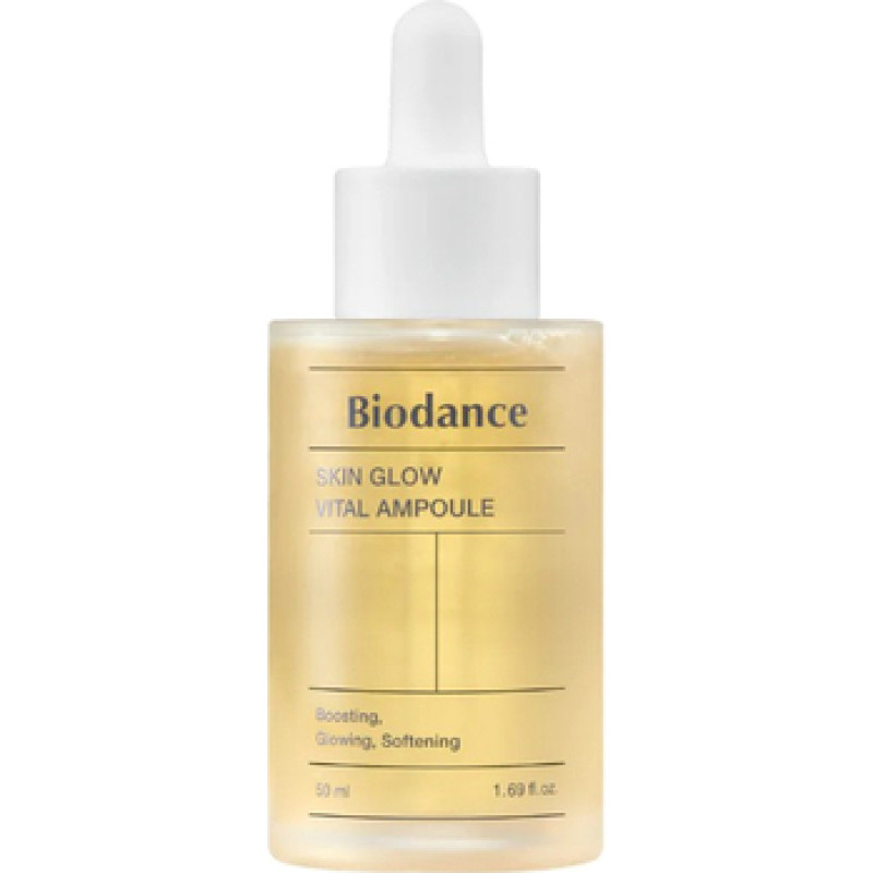Biodance Skin Glow Vital Ampoule - Brightening Facial Serum.