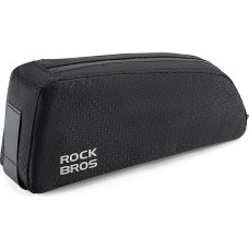 Rockbros Uz rāmja stiprināma velosipēda soma 0,9 l - melna