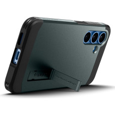 Spigen Samsung Galaxy S25 maciņš ar izturīgu Armor MagSafe statīvu - zaļš