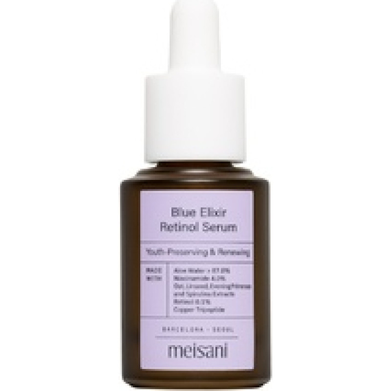 Meisani Blue Elixir Retinol Serum - Serum for mature, oily, or problematic skin.
