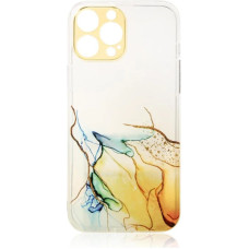 Fusion Marble maciņš telefonam Samsung A526 | A525 | A528 Galaxy A52 5G | A52 | A52s oranžs