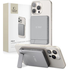 Powerbank Tech-Protect PB14 LifeMag MagSafe 5000 mAh - gray