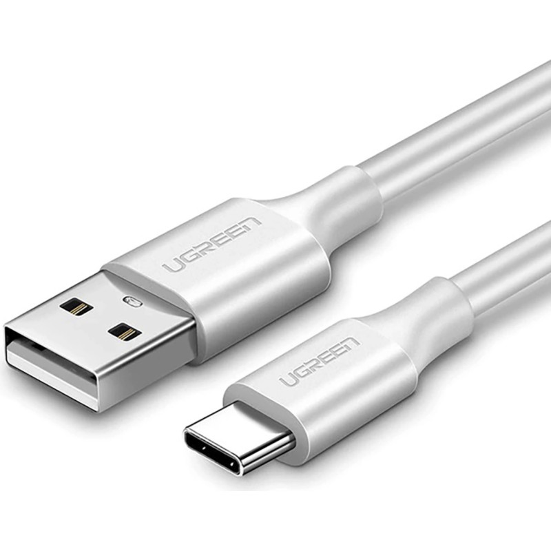 Ugreen USB-A - USB-C 3A kabelis 1,5 m - balts
