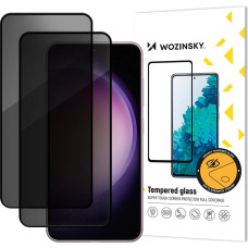 Wozinsky Rūdīts privātuma aizsargstikls Xiaomi Redmi Note 14 5G / Note 14 4G privātuma aizsargstikliem - 2 gab.