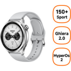 Xiaomi Xiaomi  Watch S4  Smart watch  Aluminium alloy frame  Silver  Water-resistant 6941812707432