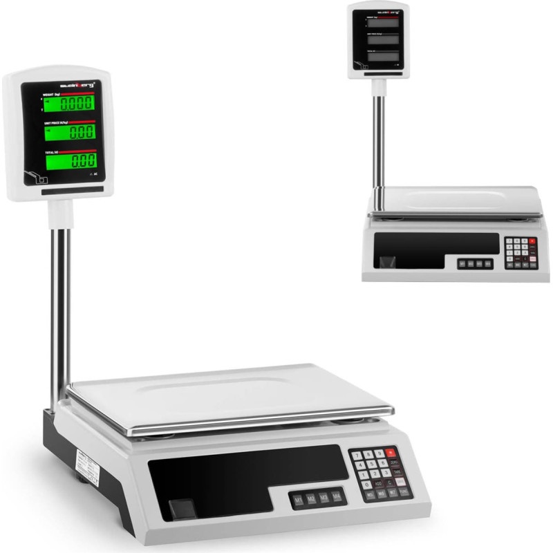 Steinberg Systems Platformas veikala svari 34x23cm baro&scaron;anas bloks + akumulators 30kg / 1g