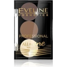 Eveline All in One Eyebrow Set sada na úpravu obočí 02 1,7 g