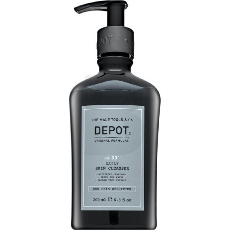 Depot attīrošais gels Nr. 801 Ikdienas ādas attīrīšanas līdzeklis 200 ml