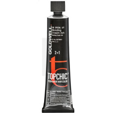 Goldwell Topchic Hair Color profesionāla permanentā matu krāsa visiem matu tipiem Blonding Cream - Ash 60 g