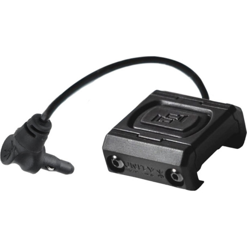Unity Tactical - Kabeļa gēla slēdzis ModButton Lite - Crane Laser - 4,5" - melns - MBL-BLK-CL-4.5