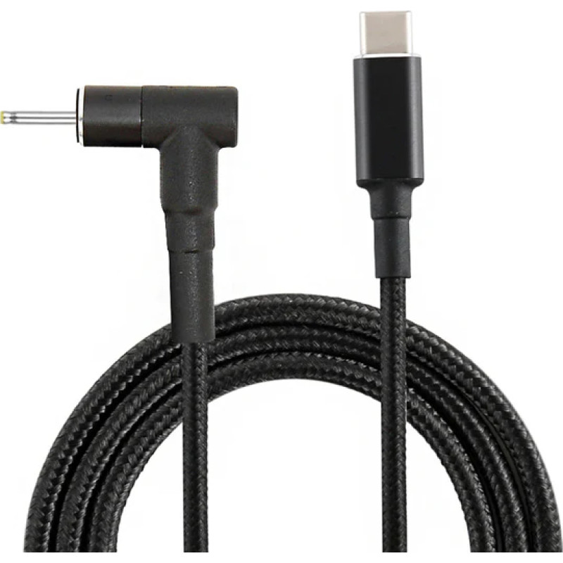 Fusion portatīvo datoru vads USB-C uz ASUS 2,5 x 0,7 mm | 18,5V-20V | 100W | 1,8m