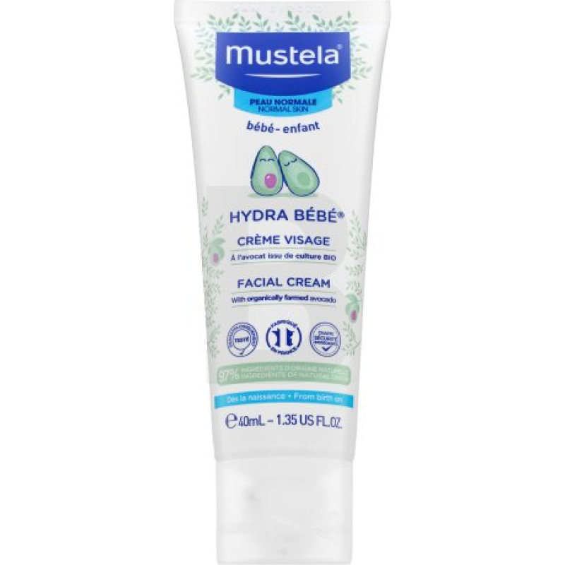 Mustela Hydra Bébé pleťový krém Facial Cream 40 ml