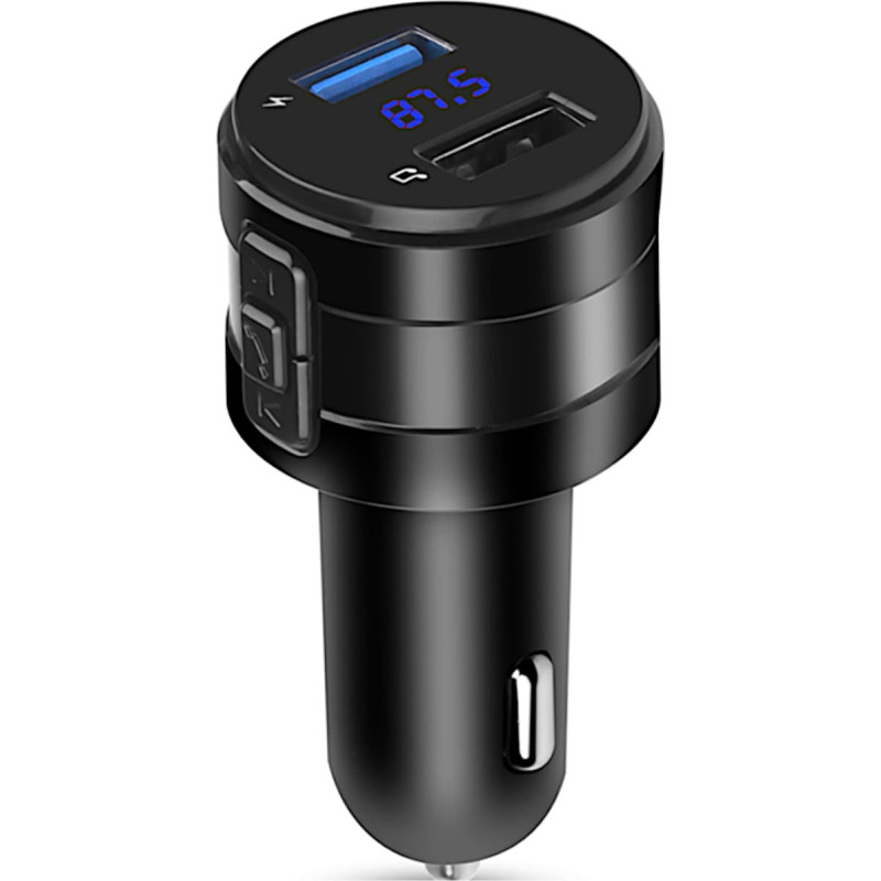 Retoo Automašīnas FM MP3 Bluetooth raidītājs ar LCD USB lādētāju