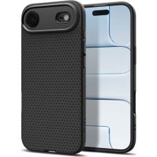 Spigen Liquid Air aizsargvāciņš iPhone 17 Air — matēti melns