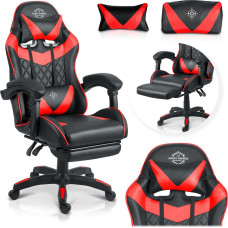 Sofotel Draknor II spēļu krēsls melns un sarkans