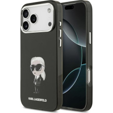 Karl Lagerfeld IML Aquarelle Karl & Logo MagSafe Case for iPhone 17 Pro Max Black