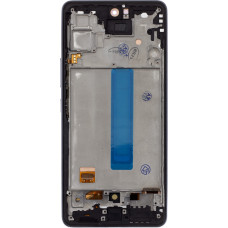 LCD display + Touch Unit + Front Cover for Samsung A536B Galaxy A53 5G Black