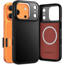 TECH-PROTECT KEVLAR ARAMID MAGSAFE IPHONE 17 PRO MAX BLACK