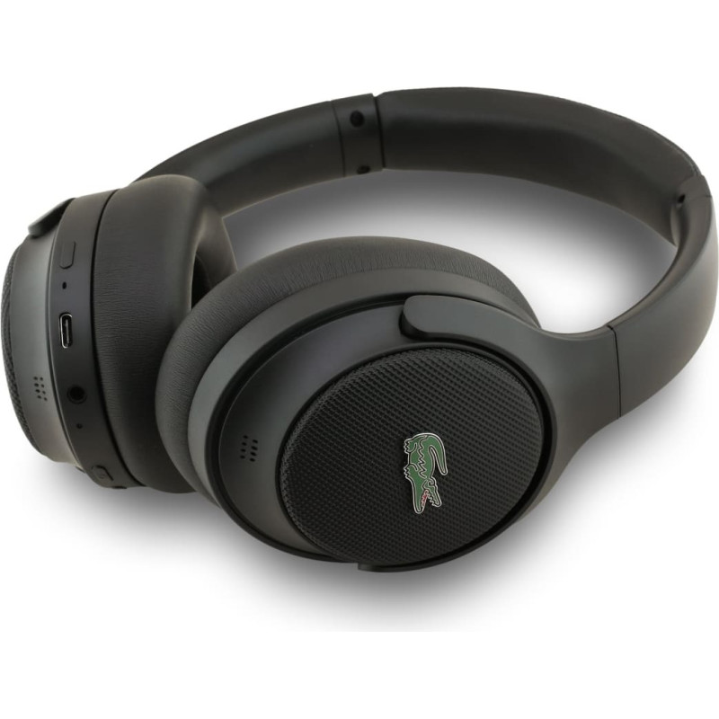 Lacoste Petit Pique ANC|ENC Wireless Headphone Black