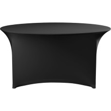 Hendi Apaļš ēdināšanas galdauts, diametrs 150x76 cm - melns