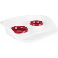 Trixie Bļoda dzīvniekiem, plastmasa - Trixie Dinner Set 0.25l*9cm and 0.3l*11cm| 46*11*30cm